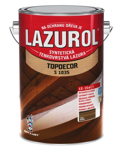 Lazurol Topdecor S1035 T026 wenge 4,5l