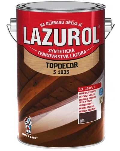 Lazurol Topdecor S1035 T083 višeň 4,5l Lazurol Topdecor S1035 T083 višeň 4,5l