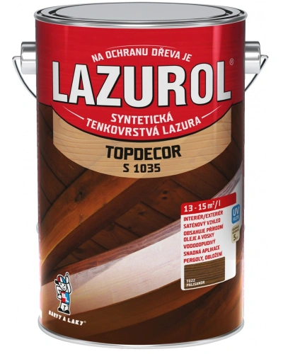 Lazurol Topdecor S1035 T022 palisandr 4,5l