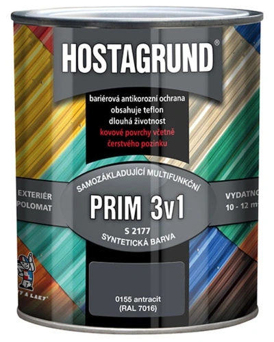 Hostagrund Prim 3v1 S2177 0155 antracit 0,6 l