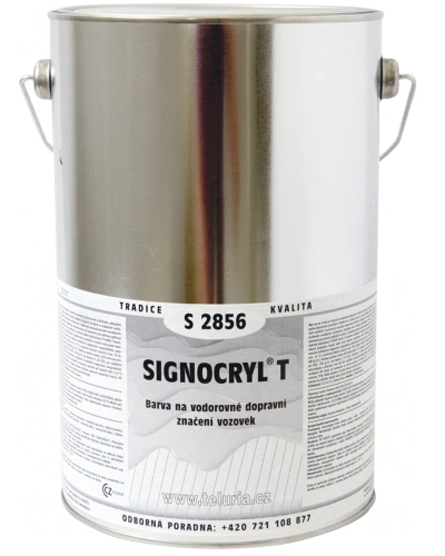 Signocryl S2856 barva na vodorovné dopravní značení vozovek 06200 žlutá Signocryl S2856 barva na vodorovné dopravní značení vozovek 06200 žlutá