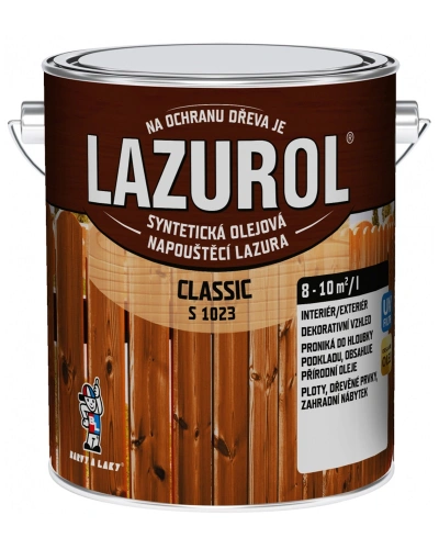 Lazurol Classic S1023 0010 bílý 2,5l Lazurol Classic S1023 0010 bílý 2,5l