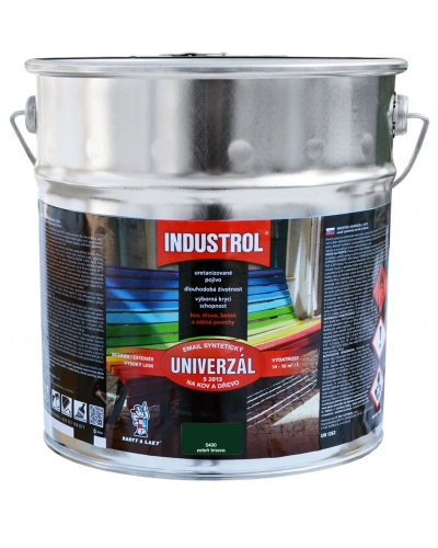 Industrol S20163 5400 zeleň tmavá 9l Industrol S20163 5400 zeleň tmavá 9l