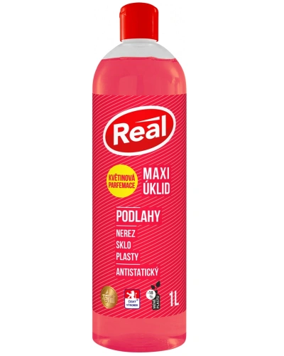 Real Maxi úklid nerez sklo plasty 1l