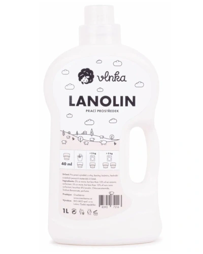 LANOLIN, prací prostředek, 1l LANOLIN, prací prostředek, 1l