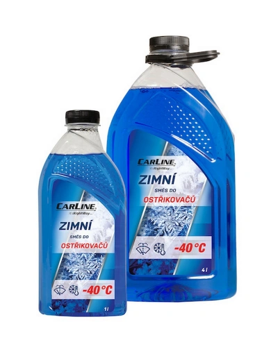 Kapalina do ostřikovačů 4l Carline, směs -40 °C Kapalina do ostřikovačů 4l Carline, směs -40 °C