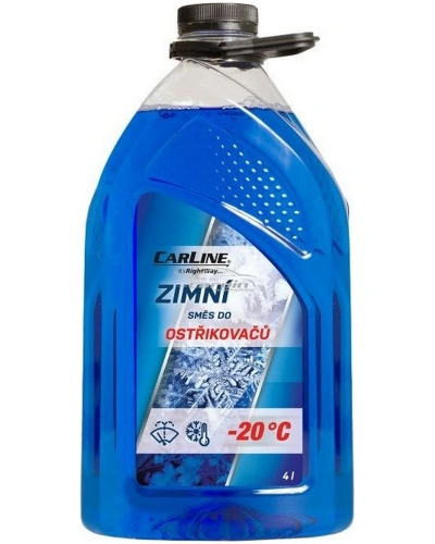 Kapalina do ostřikovačů 4l Carline, směs -20 °C Kapalina do ostřikovačů 4l Carline, směs -20 °C
