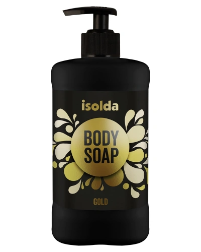 Mýdlo tělové ISOLDA GOLD 400ml s pumpičkou Mýdlo tělové ISOLDA GOLD 400ml s pumpičkou