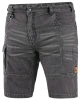 kraťasy pánské jeans cxs muret, šedo-černé 1.jpg