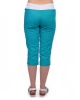 Dámské 3/4 kalhoty MATYLDA, tyrkysové Dámské 3/4 kalhoty MATYLDA, tyrkysové