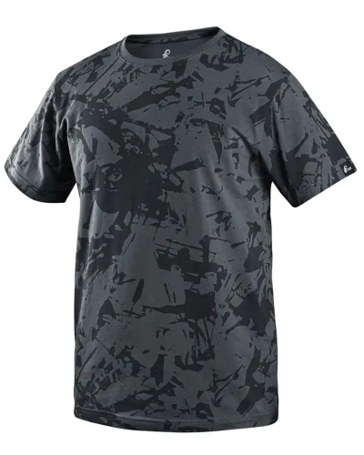 Tričko CXS MERLIN, krátký rukáv,  tmavě šedé 2.jpg