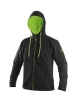Pánská mikina HARRISON černo/zelená