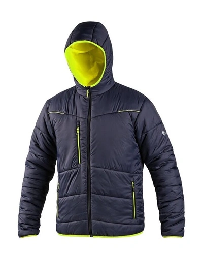 BUNDA CXS CHESTER, VÝSTRAŽNÁ, OBOUSTRANNÁ, ŽLUTO-MODRÁ 3