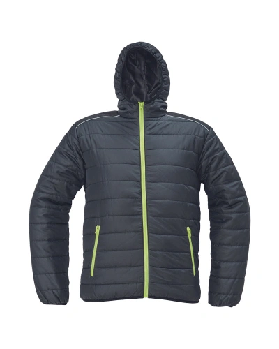 Bunda pánská zimní MAX VIVO LIGHT, černá/žlutá