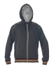 Mikina pánská KNOXFIELD RYO, s kapucí, antracit