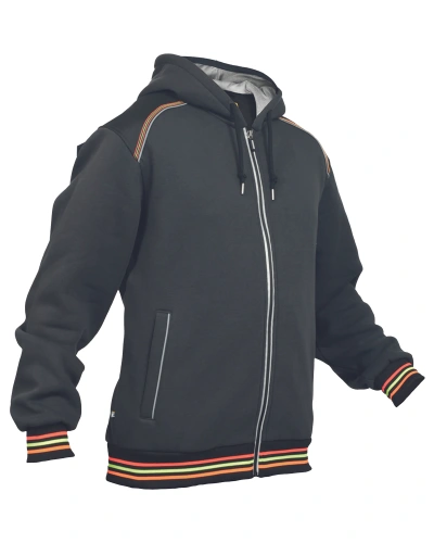 Mikina pánská KNOXFIELD RYO, s kapucí, antracit