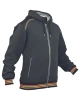 Mikina pánská KNOXFIELD RYO, s kapucí, antracit