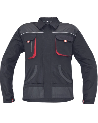 Blůza pánská FF HANS, černá-antracit.jpg Blůza pánská FF HANS, černá-antracit.jpg