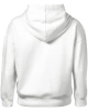 Mikina dámská MOON 421 s kapucí, bílá , XS-XXL