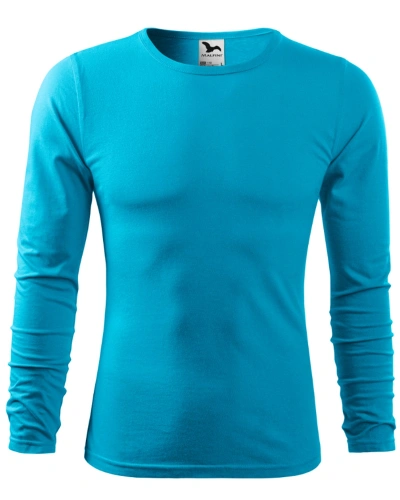 Tričko pánské Fit-T Long Sleeve 119 - tyrkysová