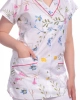 Dámská pracovní halena MAGDALÉNA, luční kvítí Dámská pracovní halena MAGDALÉNA, luční kvítí