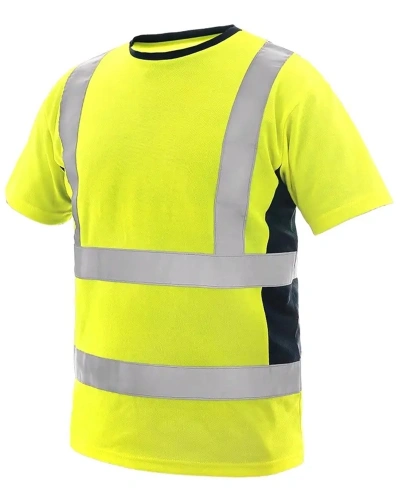 Tričko pánské výstražné EXETER, žluto-modré 2.jpg