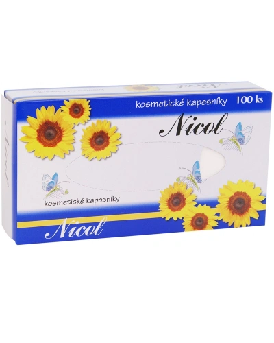 Kapesníky NICOL 2VR 100ks