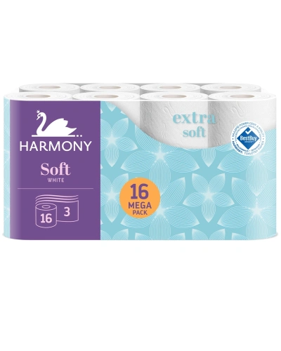 Toaletní papír Harmony Soft 16ks