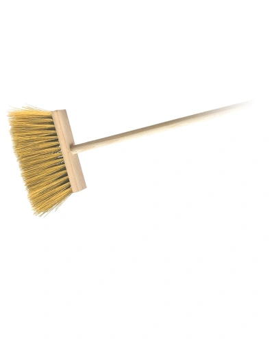 Koště zatloukané dřevěné s holí 120 cm