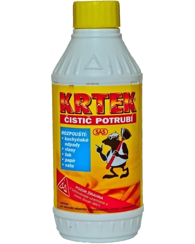 Čistič odpadů Krtek Čistič odpadů Krtek