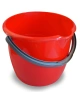 Kbelík LABUŤ s výlevkou 31x25,5 cm 12 l červený