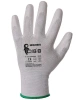 RUKAVICE CXS BRITA WHITE, MÁČENÉ V POLYURETANU RUKAVICE CXS BRITA WHITE, MÁČENÉ V POLYURETANU