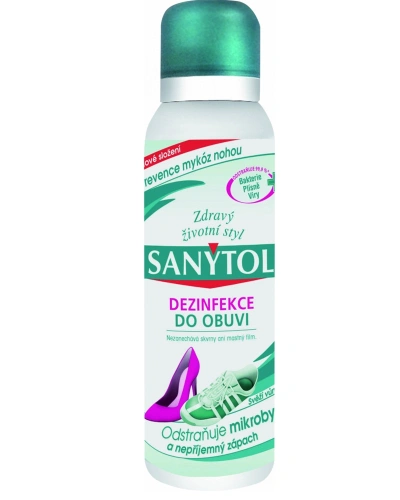 Sanytol dezinfekce do obuvi sprej 150ml