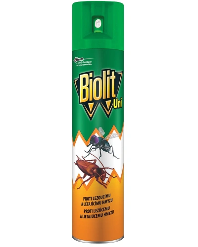 Biolit Uni  proti létaj. a lezouc. hmyzu 400ml Biolit Uni  proti létaj. a lezouc. hmyzu 400ml