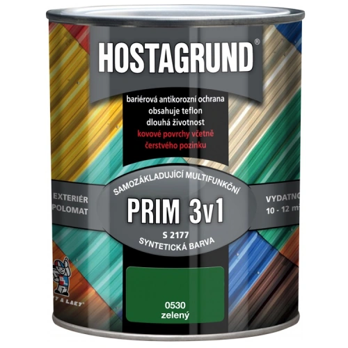 Hostagrund Prim 3v1 S2177 základní i vrchní barva na kov Hostagrund Prim 3v1 S2177 základní i vrchní barva na kov