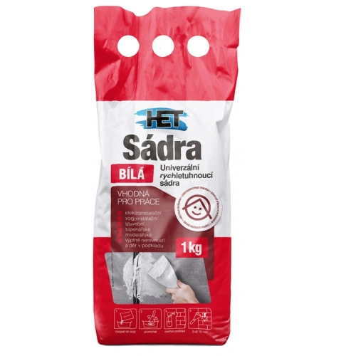 HET sádra bílá HET sádra bílá