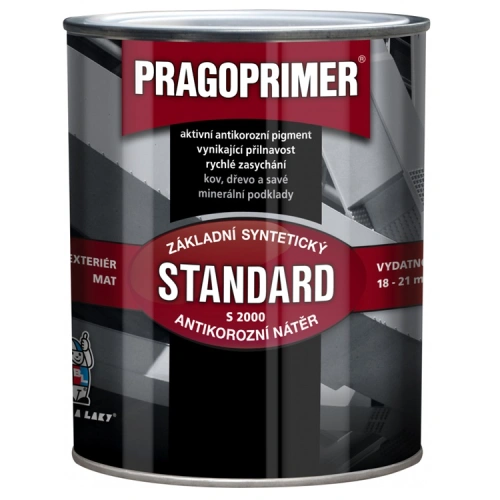 Pragoprimer Standard S2000 základní barva na kov a savé podklady Pragoprimer Standard S2000 základní barva na kov a savé podklady