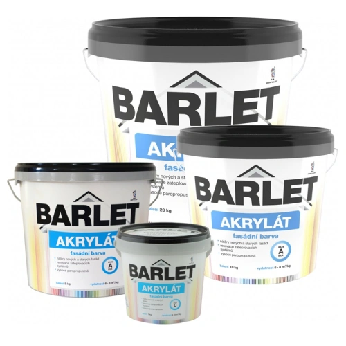 Barlet fasádní barva bílá Barlet fasádní barva bílá