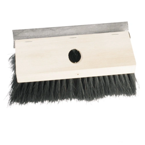 Kartáč na okna autobusu s gumovou lištou