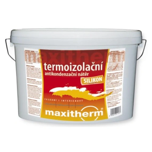 Maxitherm termoizolační nátěr silikon 5kg Maxitherm termoizolační nátěr silikon 5kg