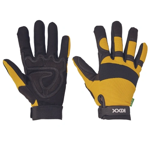 BRICK rukavice kombinované žlutá BRICK rukavice kombinované žlutá