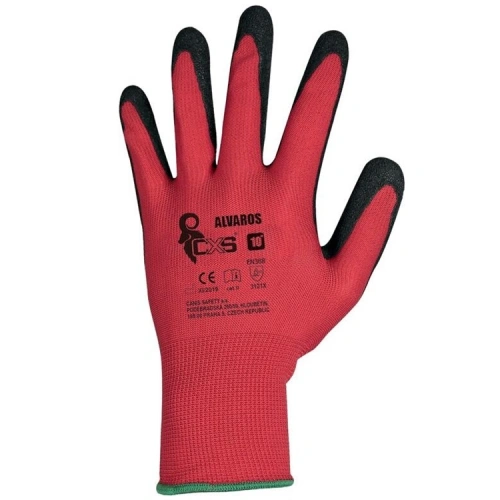 Rukavice Alvaros máčené v nitrilu Rukavice Alvaros máčené v nitrilu