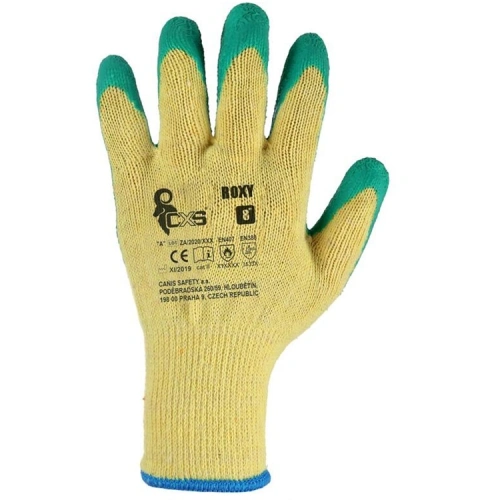 RUKAVICE CXS ROXY, MÁČENÉ V LATEXU RUKAVICE CXS ROXY, MÁČENÉ V LATEXU