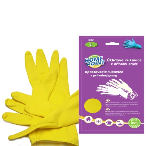 Rukavice gumové semišové Rukavice gumové semišové