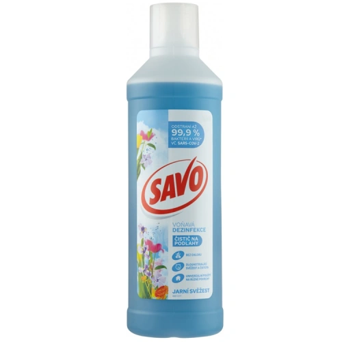 Savo bez chloru na podlahy jarní svěžest 1l Savo bez chloru na podlahy jarní svěžest 1l