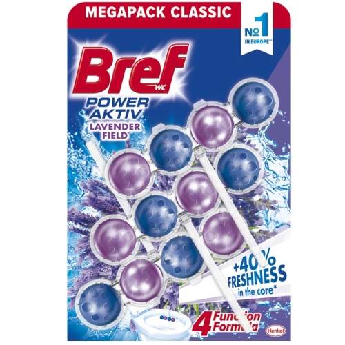 Bref Power Active Levandule 3x 50g kuličky Bref Power Active Levandule 3x 50g kuličky