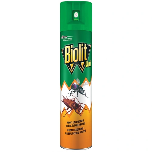 Biolit Uni  proti létaj. a lezouc. hmyzu 400ml Biolit Uni  proti létaj. a lezouc. hmyzu 400ml