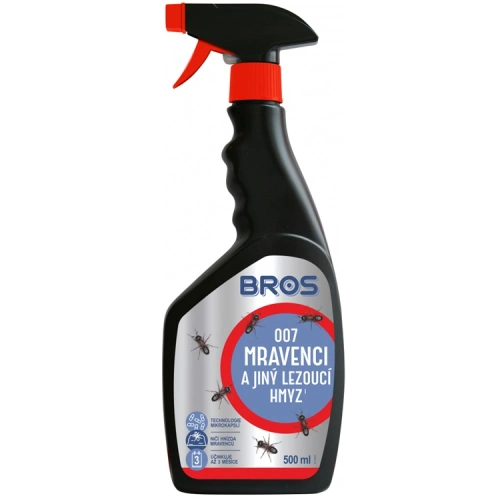 Bros 007 sprej proti mravencům 500ml Bros 007 sprej proti mravencům 500ml