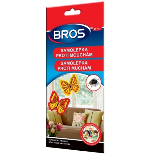 Bros proti mouchám samolepka Bros proti mouchám samolepka