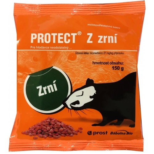 Protect Z zrní na hubení hlodavců, sáček 150 g Protect Z zrní na hubení hlodavců, sáček 150 g